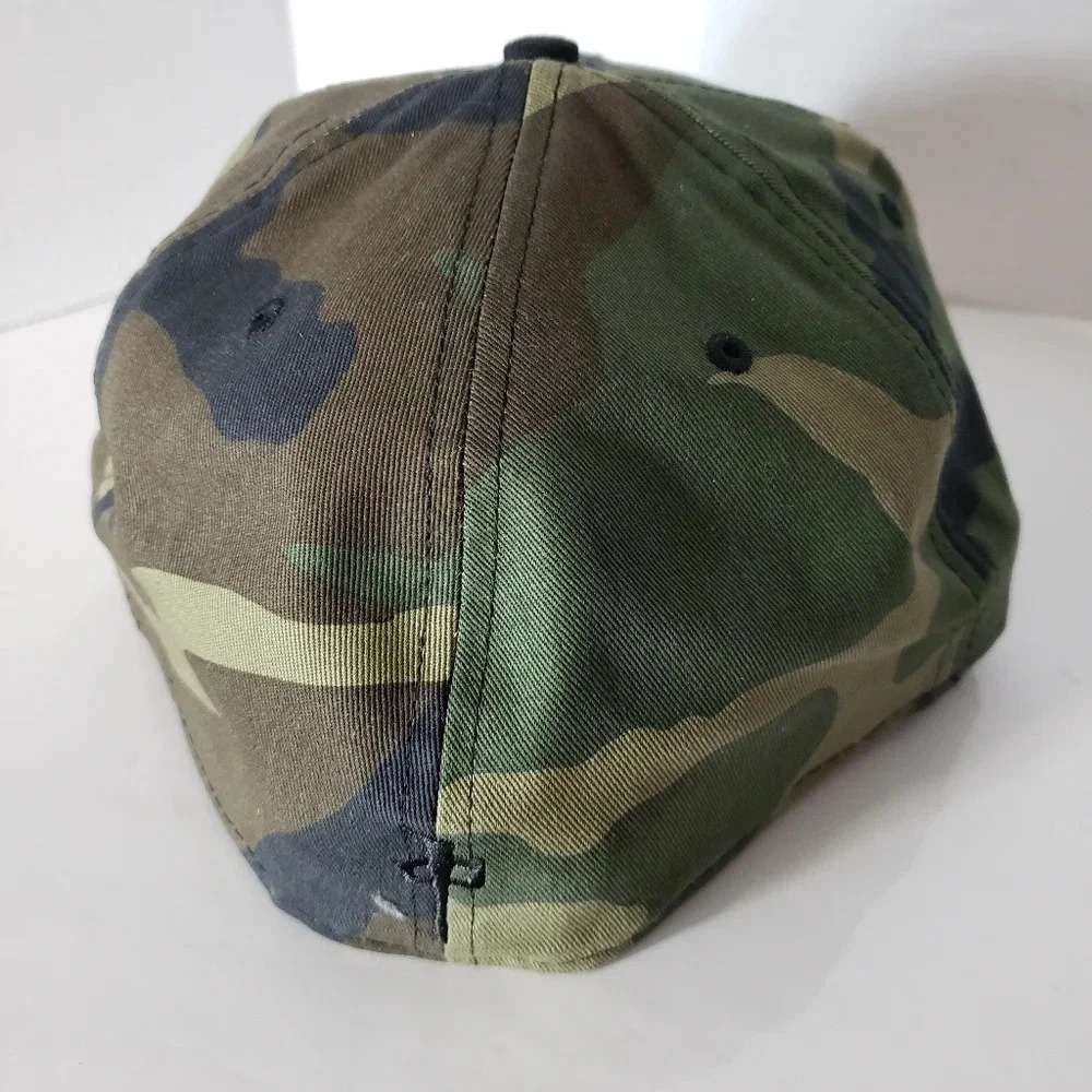 New Era,59Fifty, RDS Green/Brown  Camo Flat Bill Mens Fitted Hat,7 3/4 61.5cm. - Picture 4 of 6